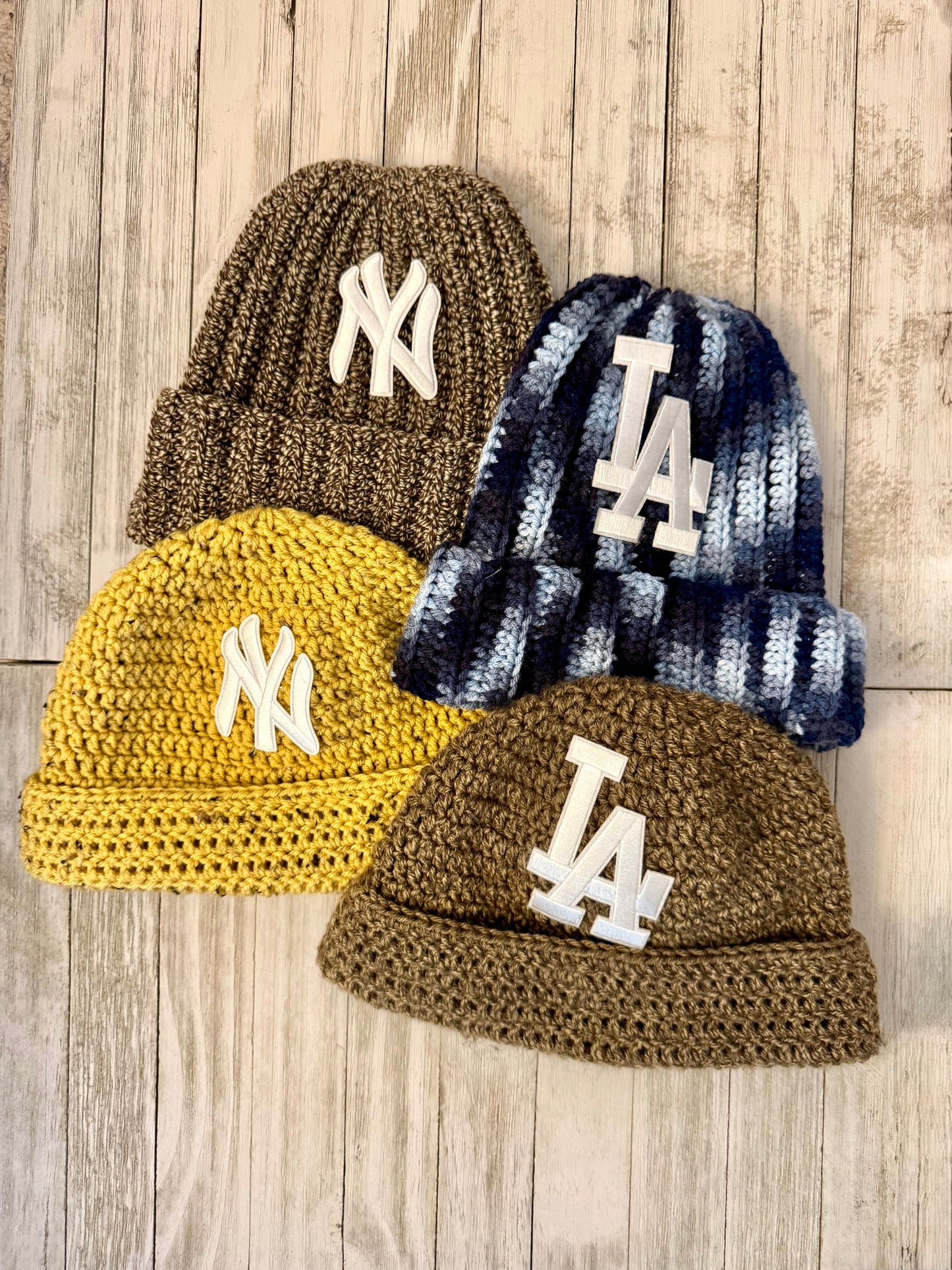 LA Brown Beanie