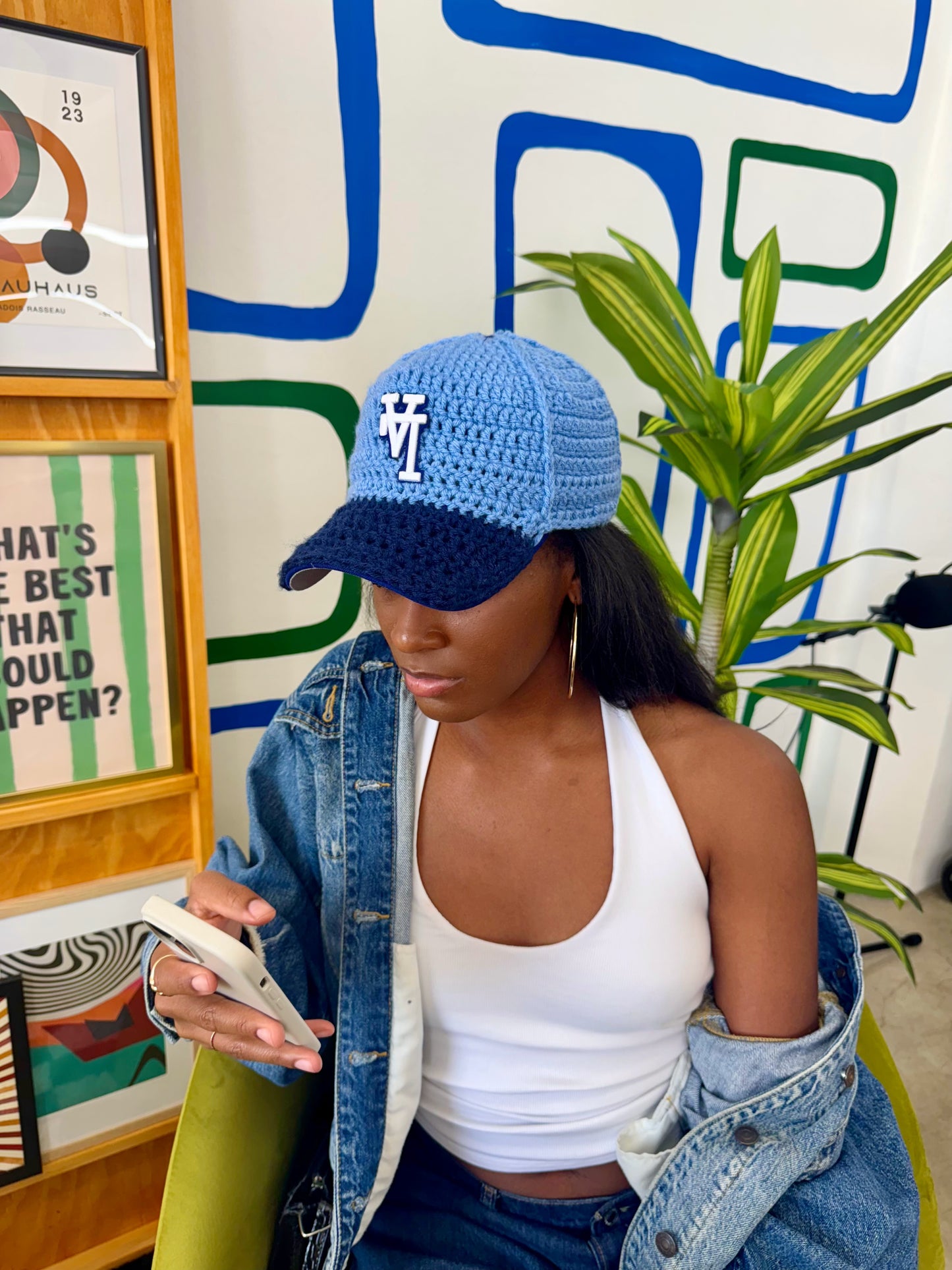 Crochet Baseball Cap