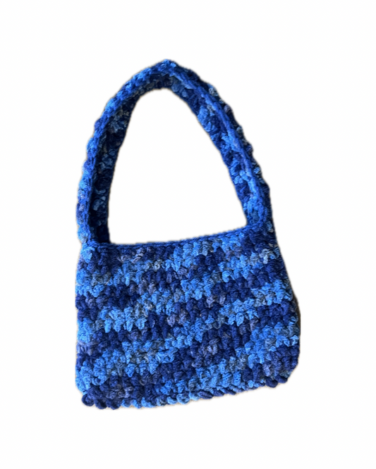 Blue Shoulder Bag