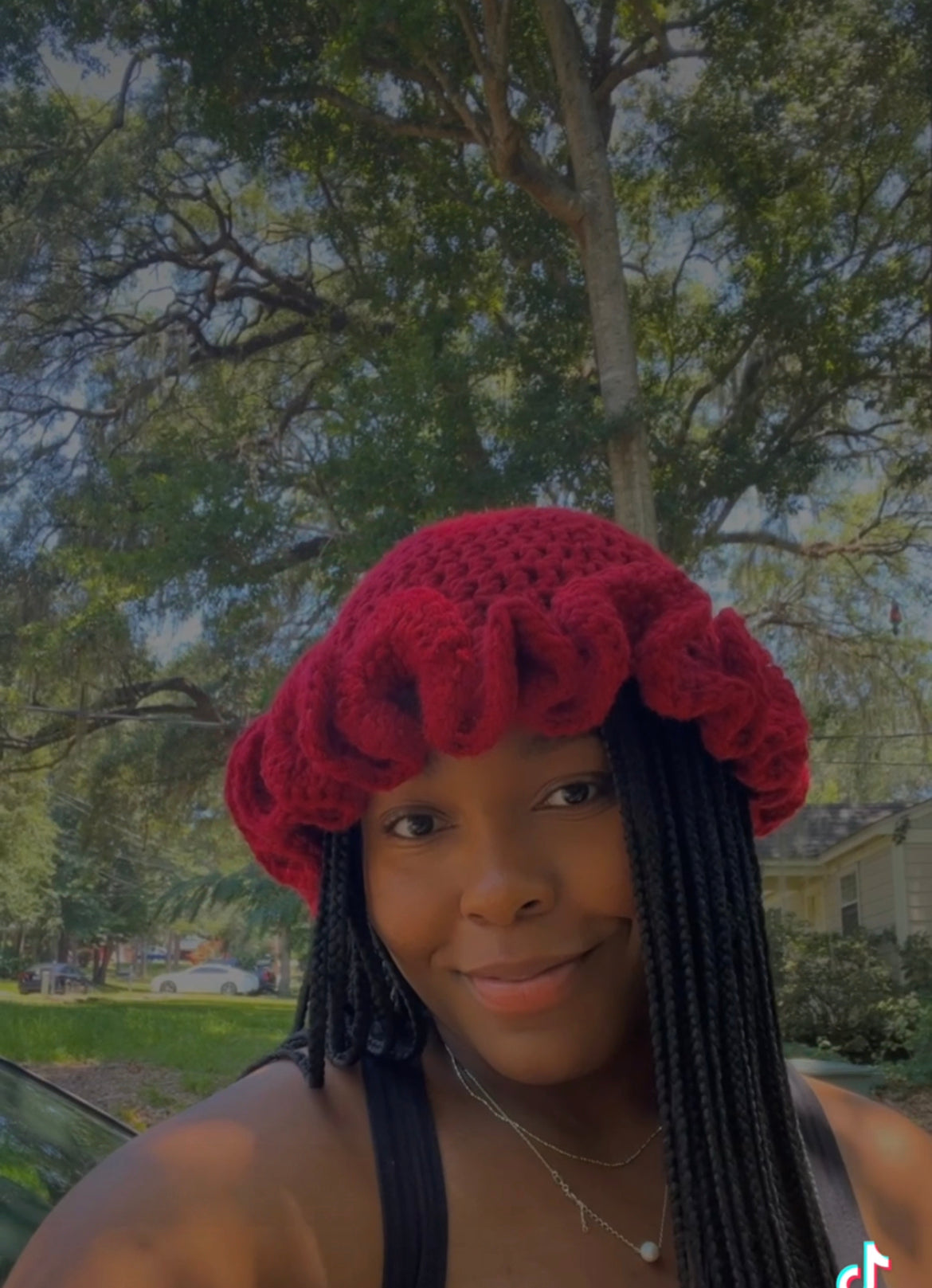 Floppy Brim Crochet Hat