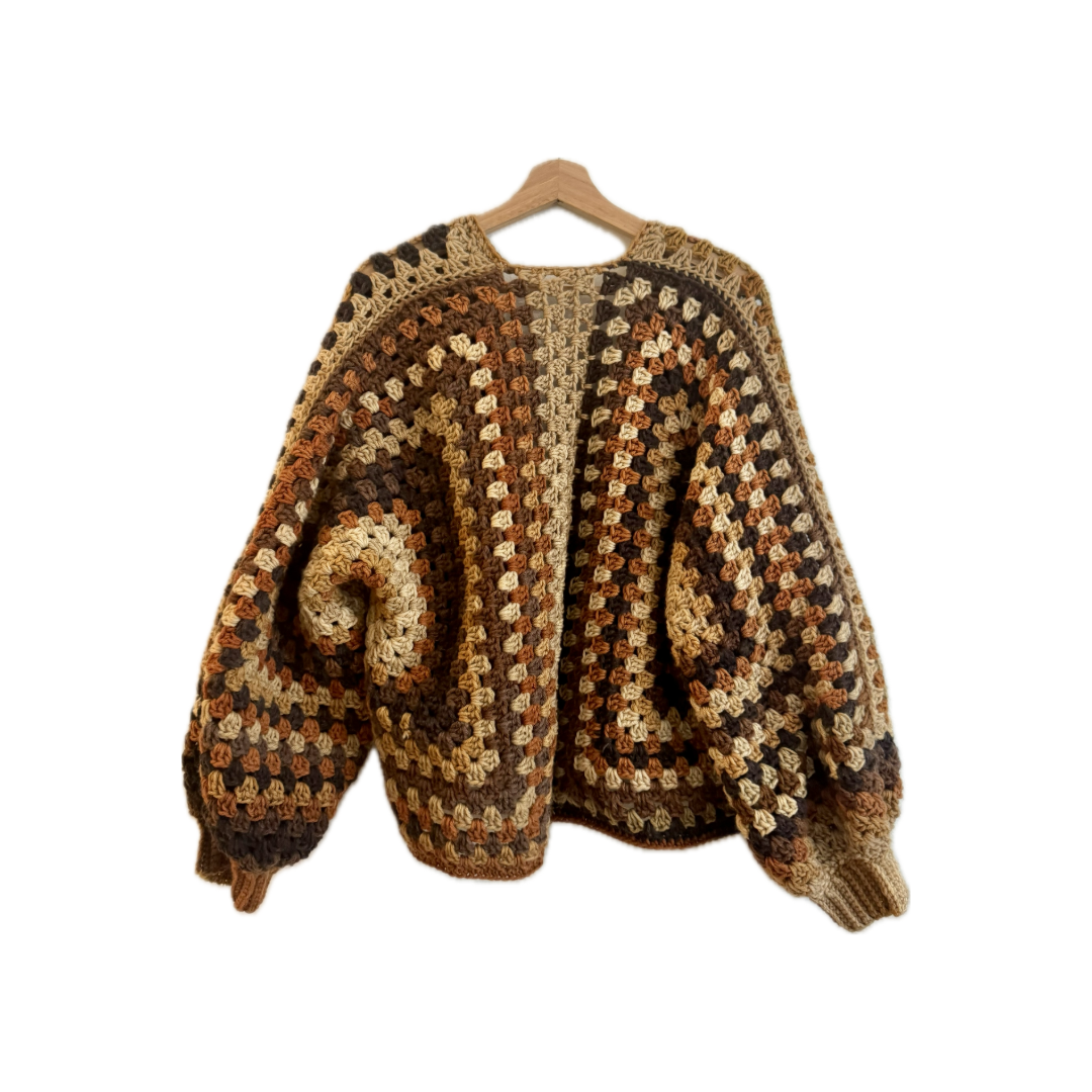 Brown Haze Cardigan