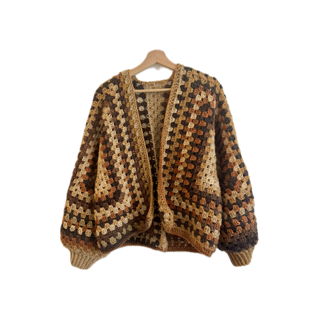 Brown Haze Cardigan