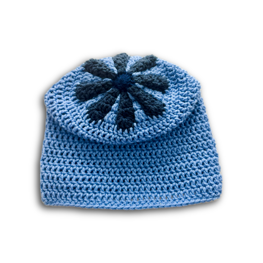 Flower Top Beanie