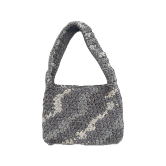 Grey Shoulder Bag